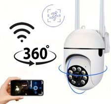 Überwachungskamera 360 Hochauflösende WLAN Gegensprechanlage Nachtsicht APP