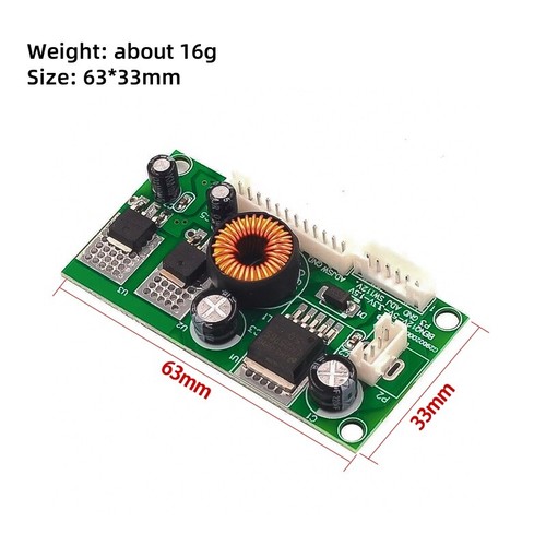 Für LCD-Monitore 12V bis 5V bis 33V bis 1,5V Spannungswandlerplatine 6A-1215 - Photo 3/5
