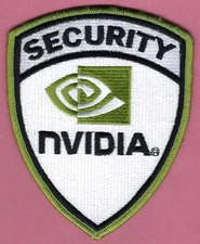 NVIDIA CORPORATION CYBER SECURITY SHOULDER PATCH
