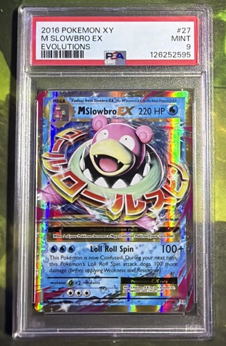 M Slowbro-EX graded PSA 9 for sale on eBay