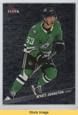 2025-26 Upper Deck Fleer Ultra Medallions Wyatt Johnston #M-33 READ 04vd