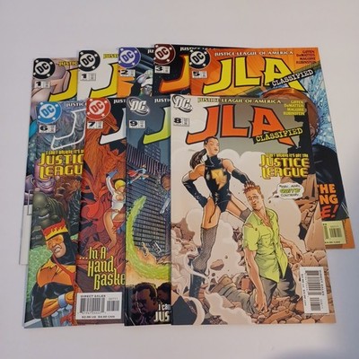 Lot Of 9 JLA Classified #1 - #9 w/ #1 Variant Cover Comic Books No #4