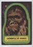 1977 Star Wars Stickers Chewbacca the Wookiee #4 0e3