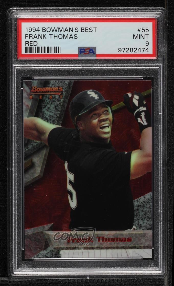 Bowman Red Refractor Frank Thomas front