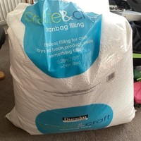 Dunelm bean bag filling polystyrene balls beanbag crafting
