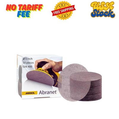 Abranet Sanding Mesh Discs - 400 Grit - 5 Inch Hook and Loop Sanding Discs - Mes