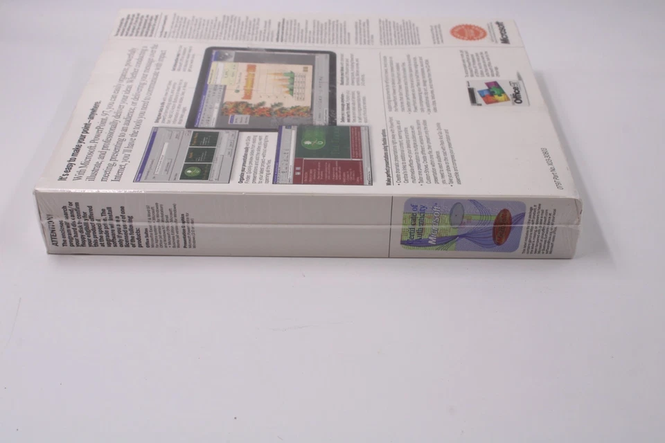 MICROSOFT PowerPoint 97 upgrade Presentation Graphics Program SEALED - Image 3 of 3