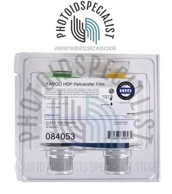 Fargo 84500 Transfer Film HDP5000, HDP5000e &  HDP5600 Printers - 1,500 Prints