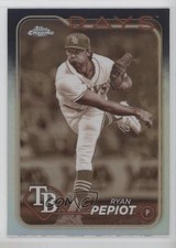 2024 Topps Chrome Sepia Refractor Ryan Pepiot #128 15sx
