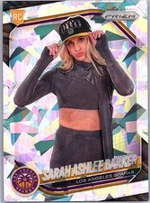 2025 Panini Prizm WNBA - Sarah Ashlee Barker #142 Ice Prizm Image Variation (RC)