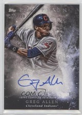 2018 Topps Inception Rookie and Emerging Stars /230 Greg Allen #RES-GA Auto 1v3