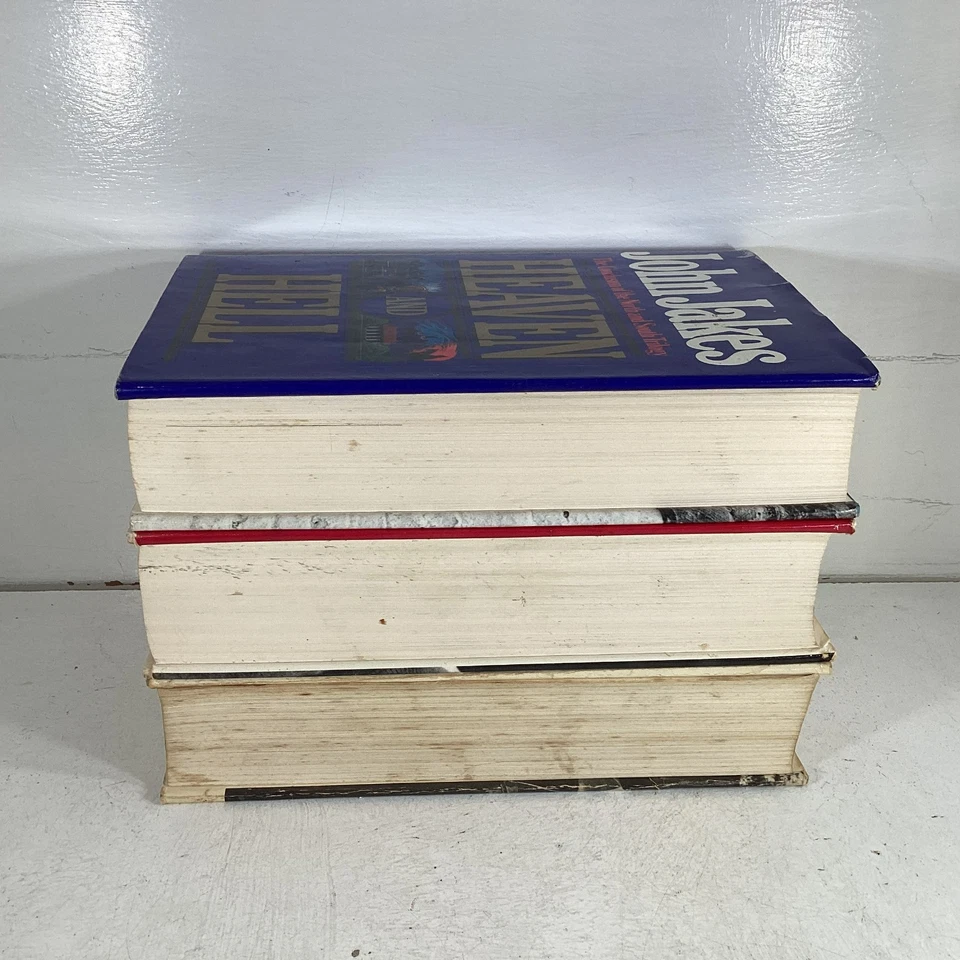 John Jakes North And South Series Complete 1-3 HC DJ Good Foto 4 de 4