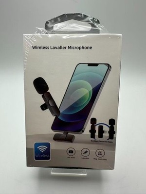 Wireless Lavaller Microphone Support one to two for iPhone