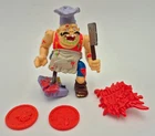 Vintage TMNT 1990 Pizza Face COMPLETE Action Figure Teenage Mutant Ninja Turtles