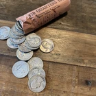 Roll Of 40 Silver Washington Quarters