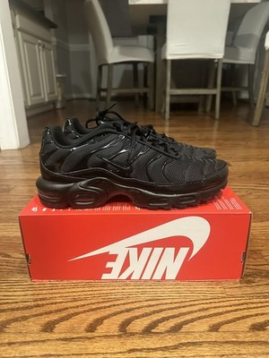 Nike Air Max Plus 'Triple Black' 604133-050 Men's Size 12.5 NO BOX LID