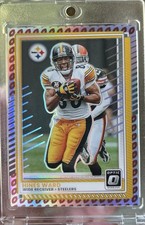 2025 Optic Hines Ward Silver Holo Footballs /16 Prizm #12 Steelers Mint 💎🔥