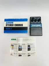 VIDEO-NICE Arion SCH-1 Stereo Chorus Analog Vintage Guitar Pedal MIJ Japan