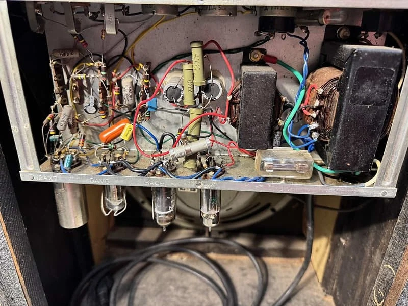 Amplificador de Tubo Marathon Vintage 1x10 con Altavoz Jensen Alnico 5, MIA... Foto 4 de 4