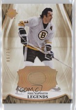 2023 Upper Deck Ultimate Collection Planks Legends 6/25 Phil Esposito HOF 01jj