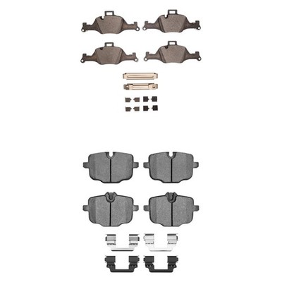 For BMW X5 20 R1 Concepts Optimum OEp Front & Rear Brake Pad Set