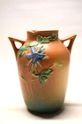 Authentic Roseville Columbine Vase 14-6