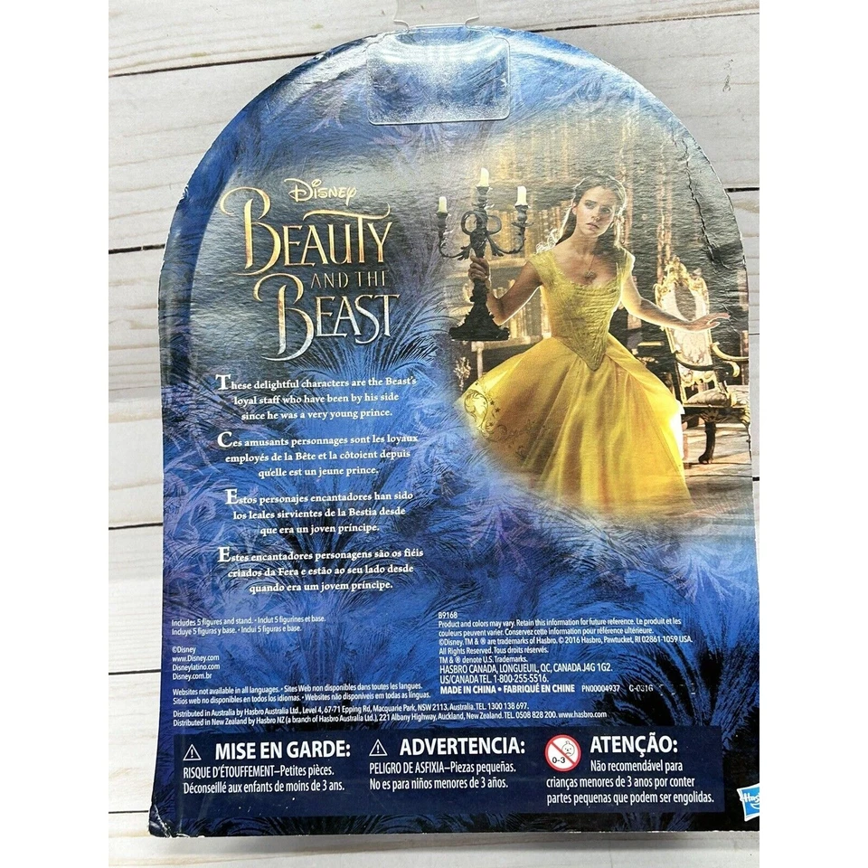 Disney La Bella y la Bestia Acción en Vivo Castillo Amigos Colección Totalmente Nuevo Foto 2 de 4
