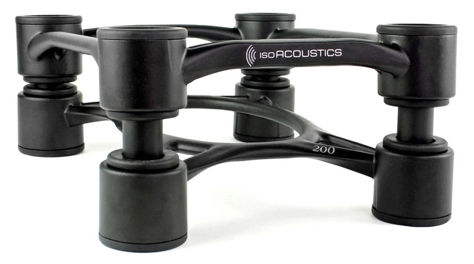IsoAcoustics Aperta 200 Speaker isolation stands black pair
