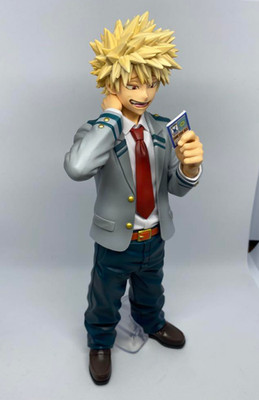 Ichiban Kuji Masterlise My Hero Academia Weave Power Katsuki Bakugo Figur GEB...