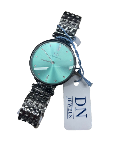 Montre DAVID NICHOLSON Femme QUARZO Faux Diamant en Acier Inoxydable - Photo 1 sur 3