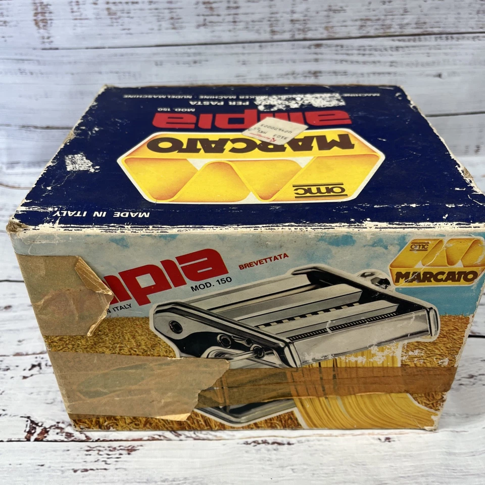 Pasta Maker Machine Model 150 Ampia Brevettata Marcato Italy Stainless - Image 3 of 4