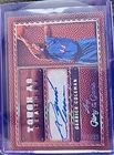 2025 Leaf Glory Of The Game DERRICK COLEMAN Tough As Leather Auto #12/35