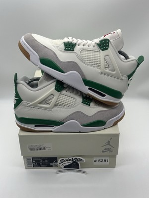 Size 8M/9.5W - VNDS Jordan 4 Retro SB Pine Green DR5415-103  display picture 1