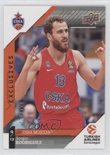2017-18 Upper Deck Euroleague Exclusives 74/100 Sergio Rodriguez #65 3u4