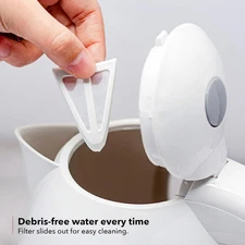 Electric Kettle, 1.7L Fast Boiling Water Heater for Coffee or Tea, BPA Free w...