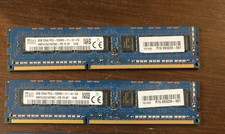 2 SK HYNIX 8GB DDR3-1600MHz ECC Unbuffered CL11 1.5V HMT41GU7AFR8C-PB 16GB Total