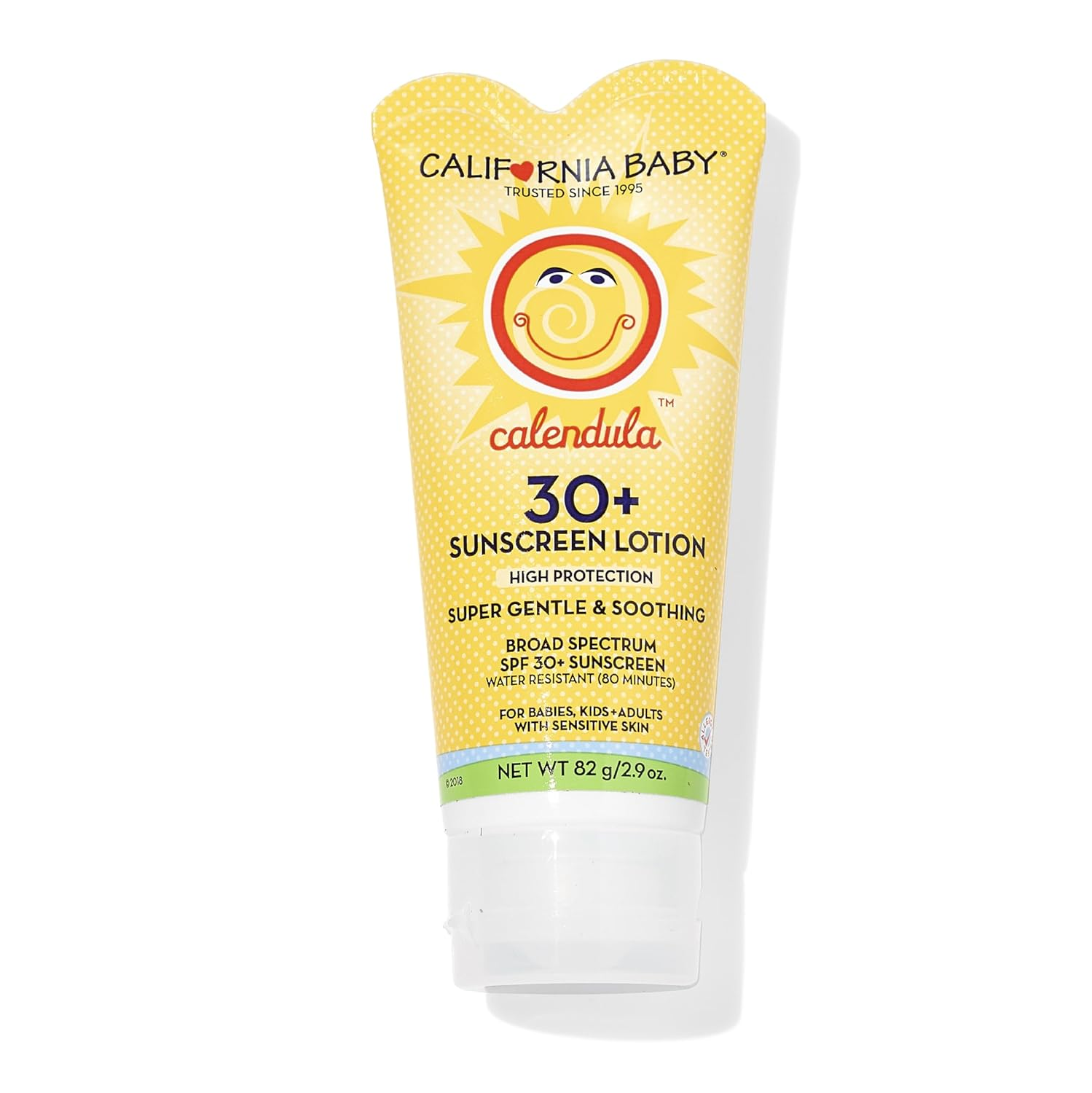 Calendula SPF 30+ Sunscreen | Mineral Based | Titanium Dioxide | Travel Size Bab
