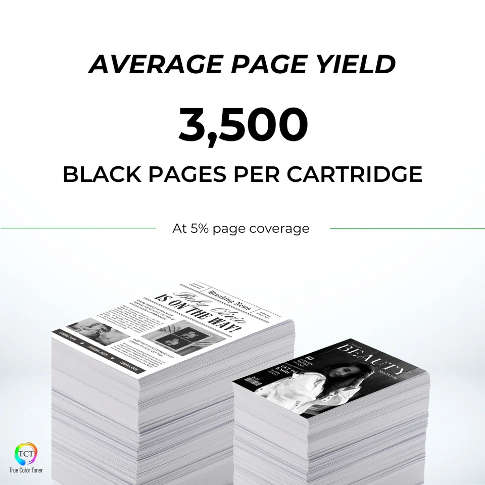 2Pk TCT 972A Black F6T80AN For HP PageWide 452dn 477dn 477dw 552dw Compatible - Image 3 of 4