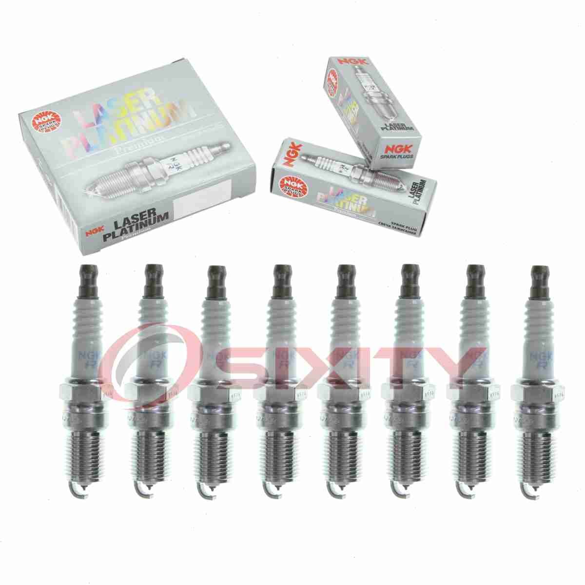 8 pc NGK Laser Platinum Spark Plugs for 2006-2011 Lincoln Town Car 4.6L V8 ir