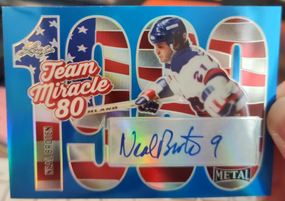 #ad #ad 2016 Leaf Metal Neal Broten Auto USA Team Miracle 80 #14 15 JC $49.99