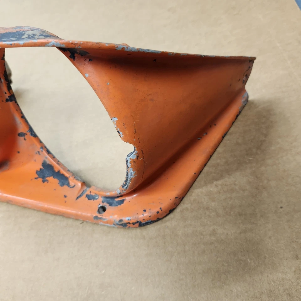 C3 Corvette RIGHT Headlight Bezel Passenger Side Head Lamp Trim OEM 68-82 GOOD - Image 2 of 4