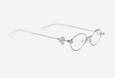 Gentle Monster Carat 02 Sunglasses Silver/Clear With Case New | eBay