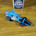 Vintage Hot Wheels Redline Revvers Buzzin' Bomb Light Blue HK Hong Kong 1973