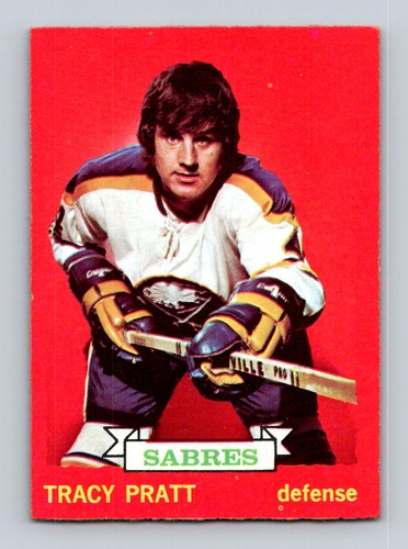 Tracy Pratt #54 1973 O-Pee-Chee card