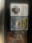 NGC ms70 1/500 gold American bald eagle.  iCG ms70 colosseum 1/500th 1/1000 gold