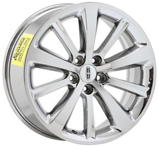 19 Lincoln Mks Bright Chrome Wheel Rim Factory Oem Single 3766