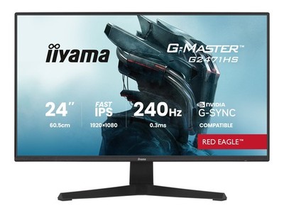 iiyama G-Master Red Eagle G2471HS-B1 24 Zoll FHD IPS 16:9 240Hz Gaming Monitor