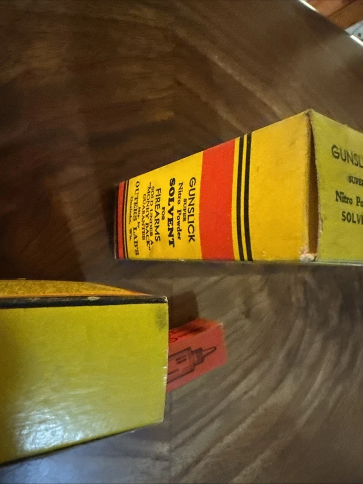 Vintage Otter Gunslick Shotgun Cleaning Kit Made In USA Missing Parts - Image 3 of 4