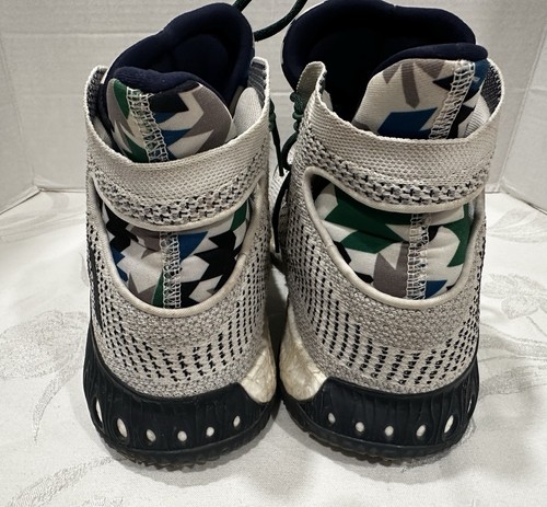 ADIDAS AW B42405 GEOFIT WHITE/BLUE/GREEN BASKETBALL SIZE 13 LN L๐k๐ฅ๐ฅ๐ฅ๐ฅ - Picture 7 of 11