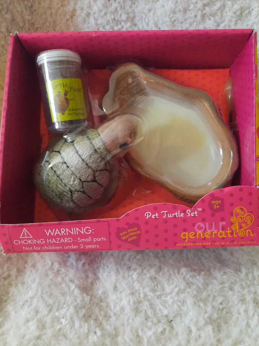 Our generation deals pet turtle set